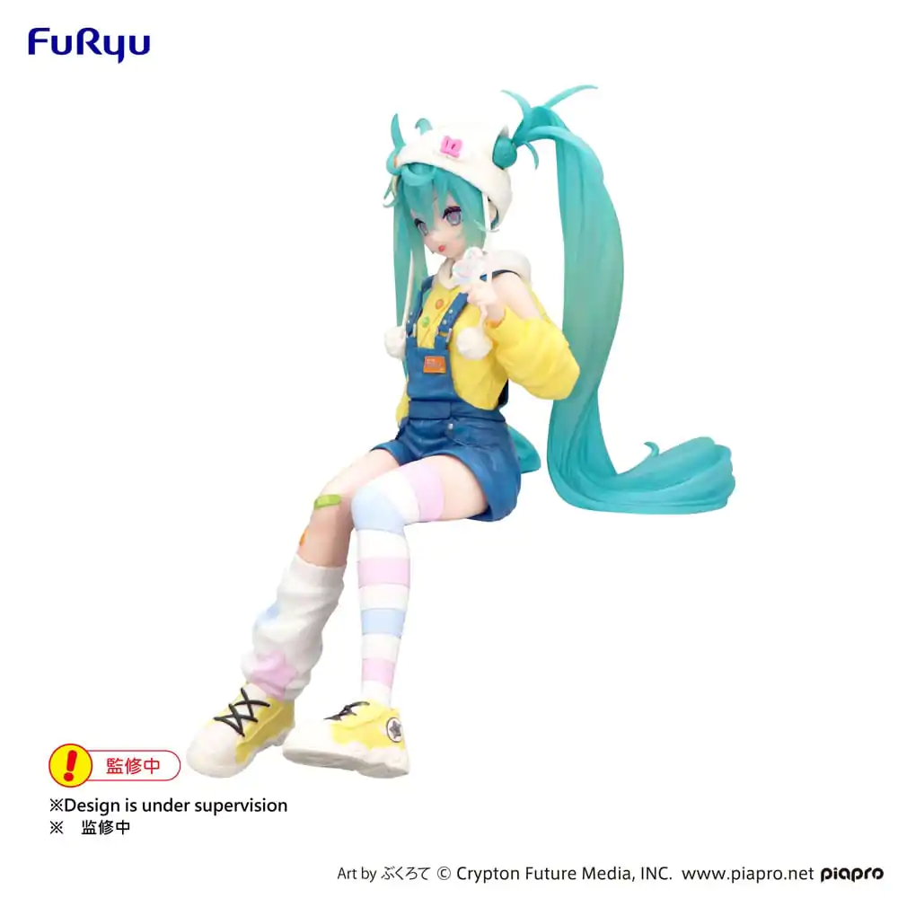 Hatsune Miku Noodle Stopper PVC Statue Hatsune Miku Lollipop 15 cm Produktfoto