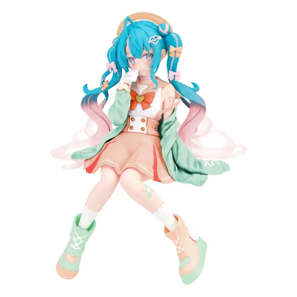 Hatsune Miku Noodle Stopper PVC Statue Hatsune Miku / Love Sailor Citrus Cream Ver. 14 cm Produktfoto