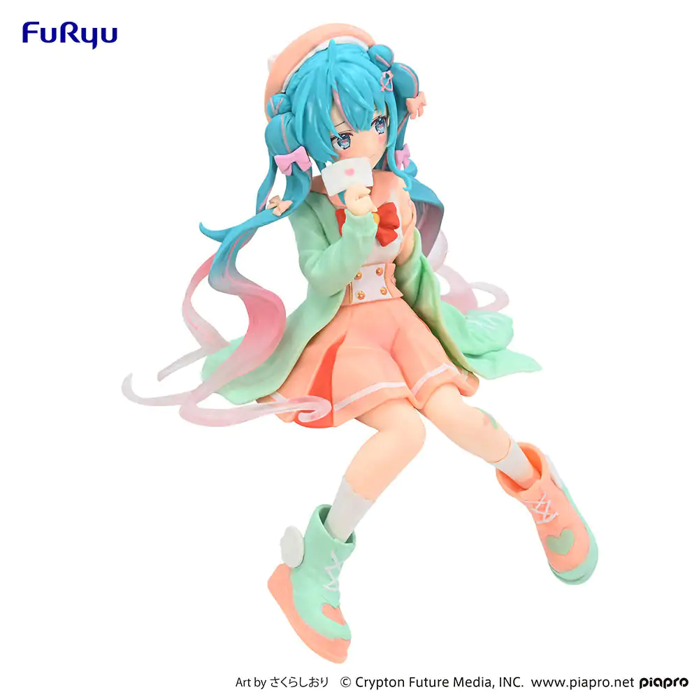 Hatsune Miku Noodle Stopper PVC Statue Hatsune Miku / Love Sailor Citrus Cream Ver. 14 cm Produktfoto