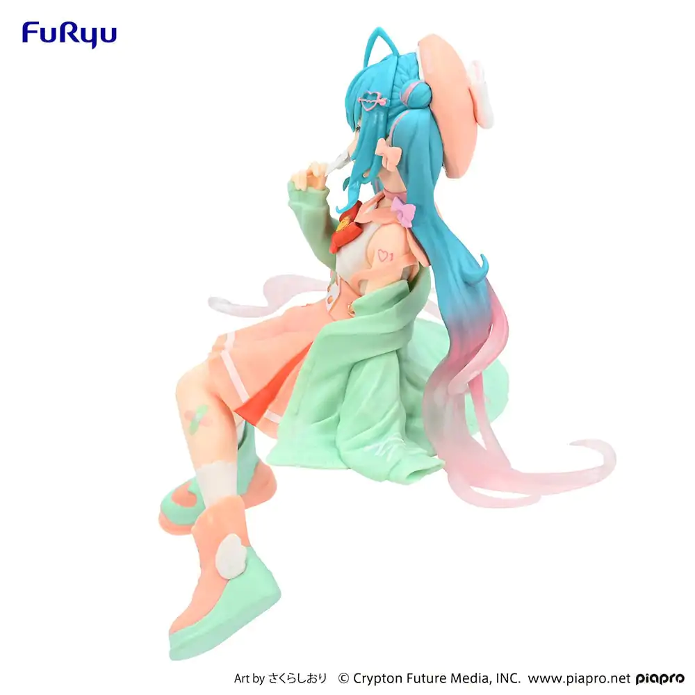 Hatsune Miku Noodle Stopper PVC Statue Hatsune Miku / Love Sailor Citrus Cream Ver. 14 cm Produktfoto