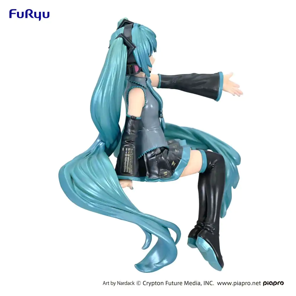 Hatsune Miku Noodle Stopper PVC Statue Hatsune Miku Nardack Pearl Color Ver. 14 cm Produktfoto