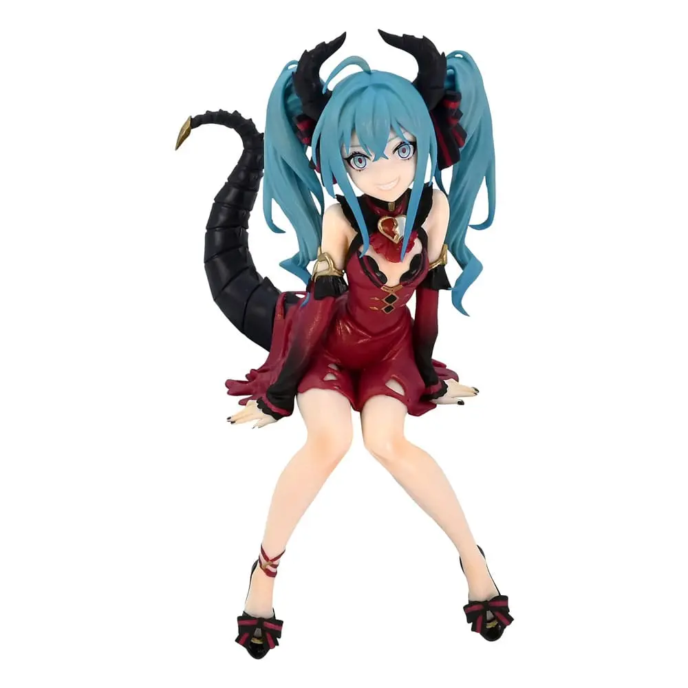 Hatsune Miku Noodle Stopper PVC Statue Hatsune Miku Villain Red Color ver. 16 cm termékfotó