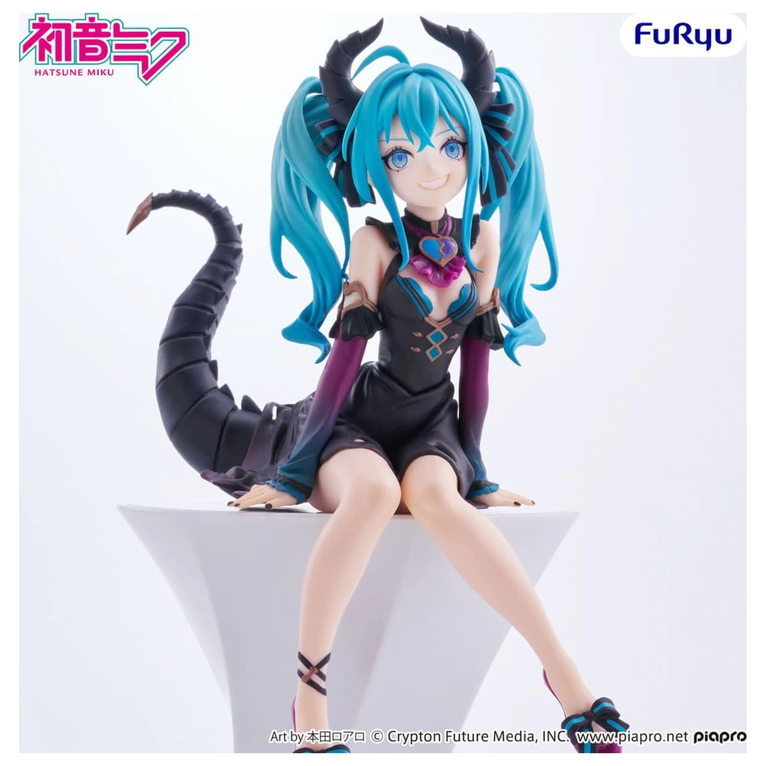 Hatsune Miku Noodle Stopper PVC Figur Hatsune Miku Villain Ver. 16 cm Produktfoto