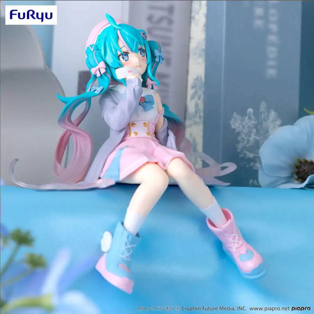 Hatsune Miku Noodle Stopper PVC Statue Love Sailor Grey Color Ver. 13 cm Produktfoto