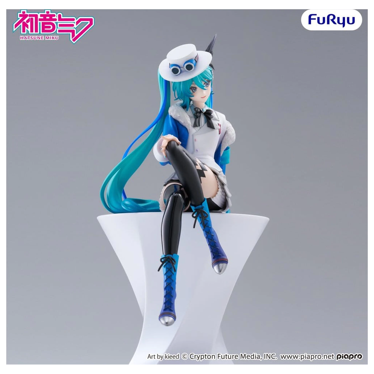 Hatsune Miku Nudel Stopper PVC Figur Miku with you 2025 Ver. 15 cm Produktfoto