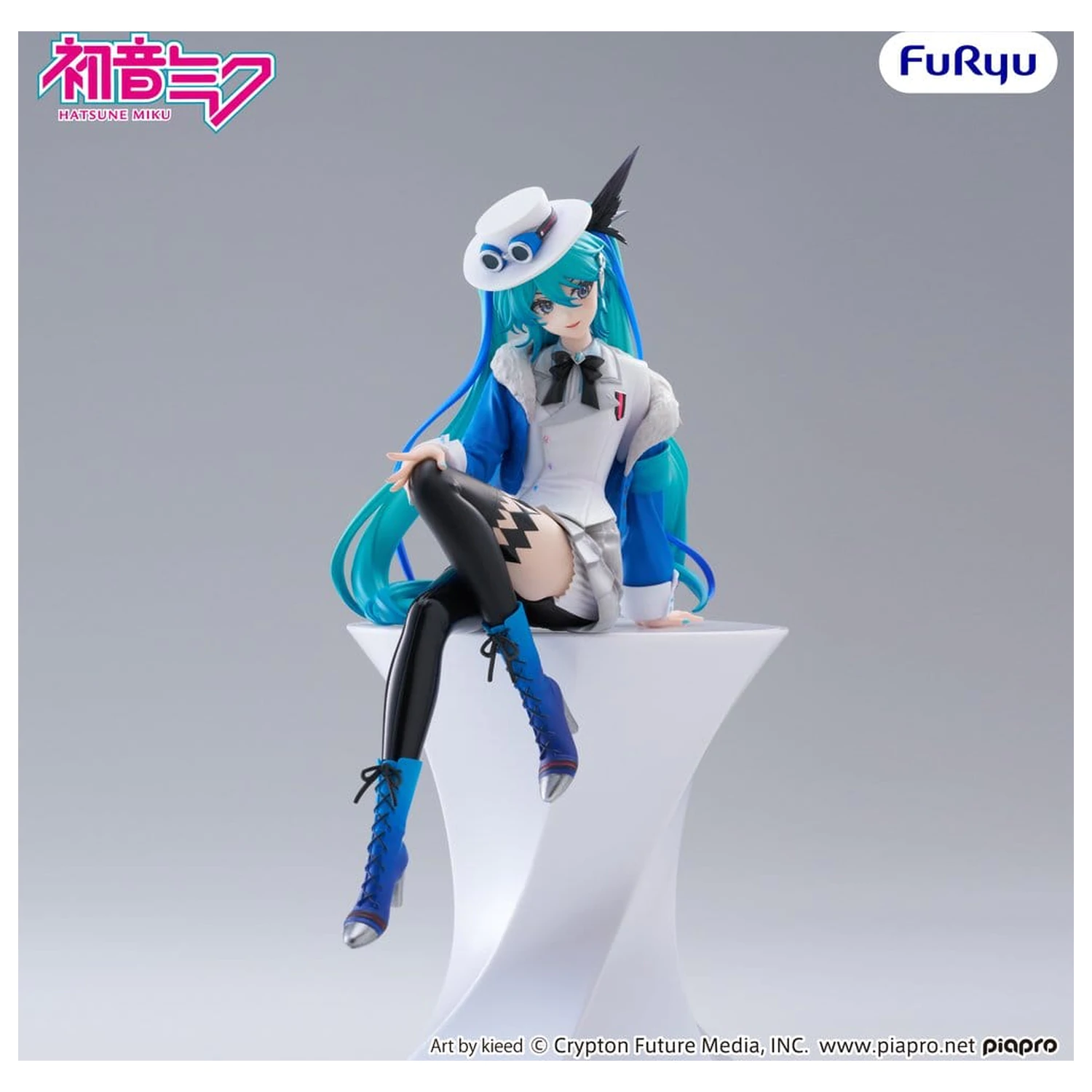 Hatsune Miku Nudel Stopper PVC Figur Miku with you 2025 Ver. 15 cm Produktfoto