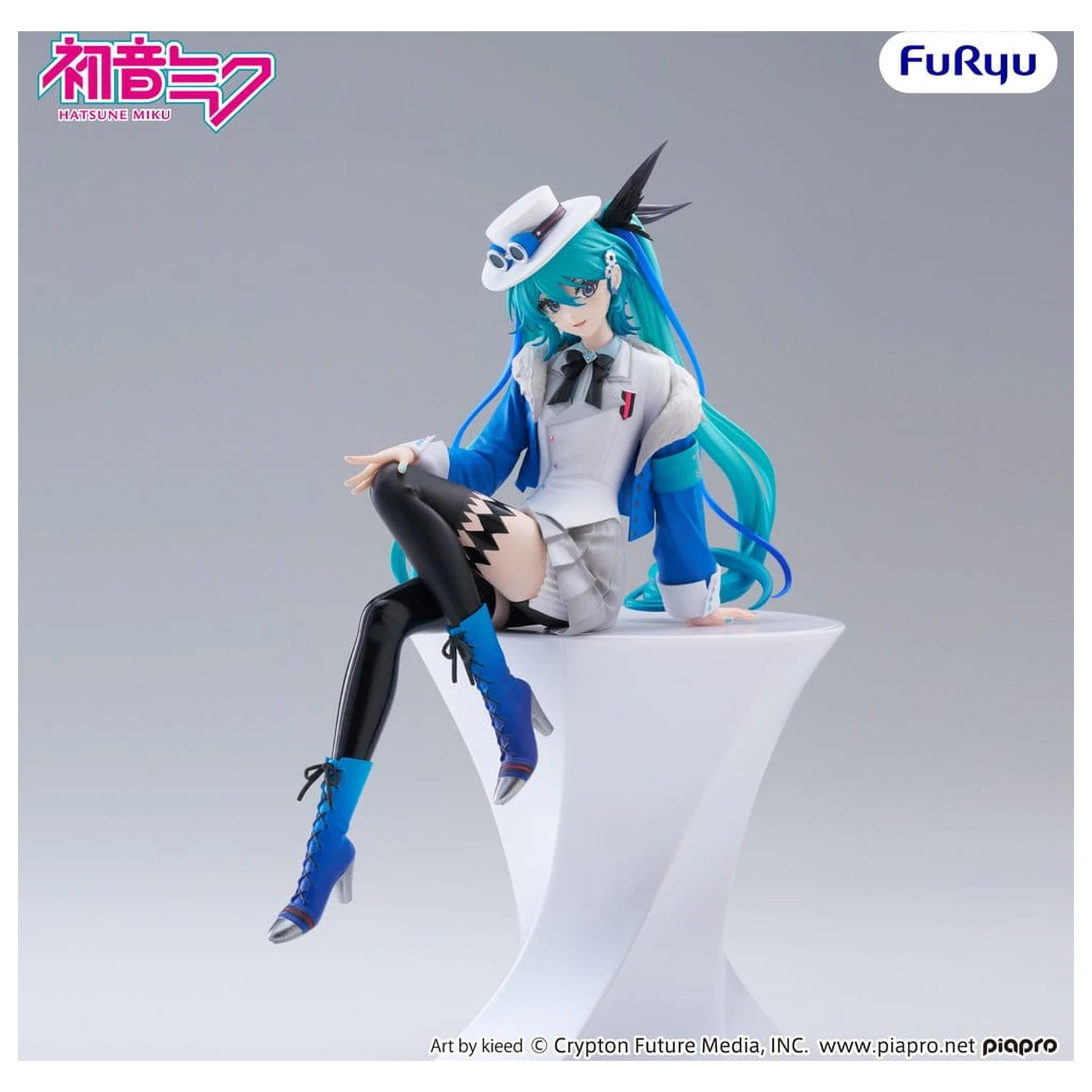 Hatsune Miku Nudel Stopper PVC Figur Miku with you 2025 Ver. 15 cm Produktfoto