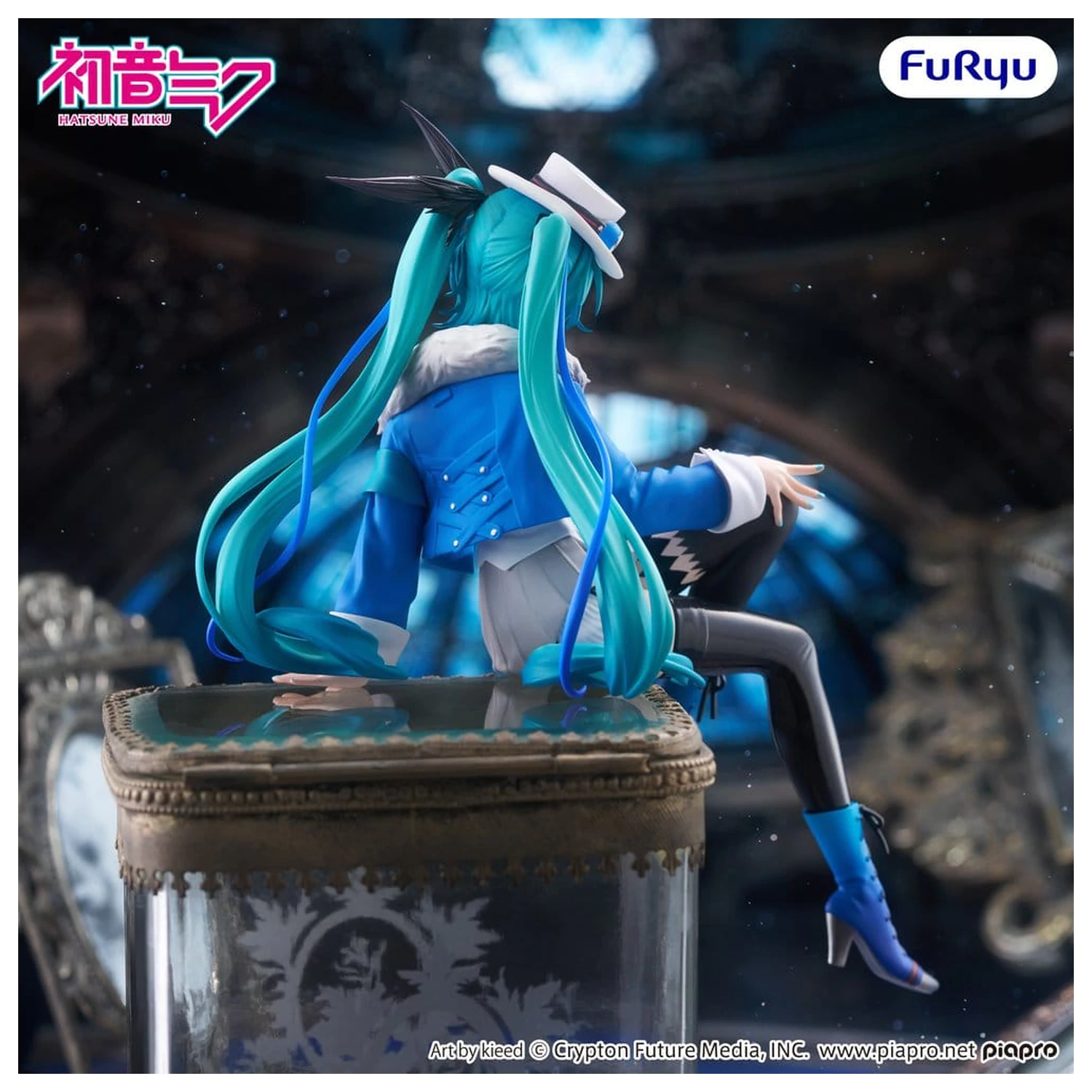 Hatsune Miku Nudel Stopper PVC Figur Miku with you 2025 Ver. 15 cm Produktfoto