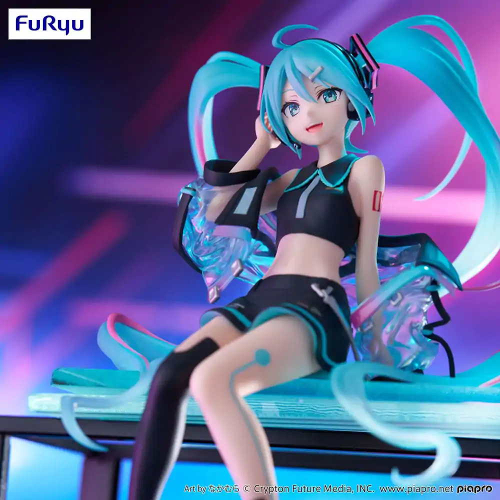 Hatsune Miku Noodle Stopper PVC Statue Neon Cyber 16 cm termékfotó