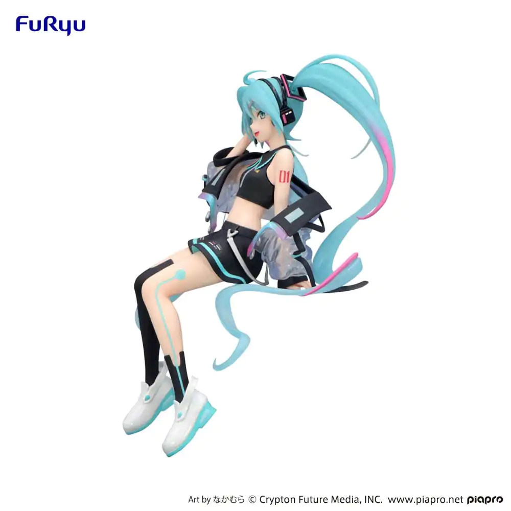 Hatsune Miku Noodle Stopper PVC Statue Neon Cyber 16 cm termékfotó