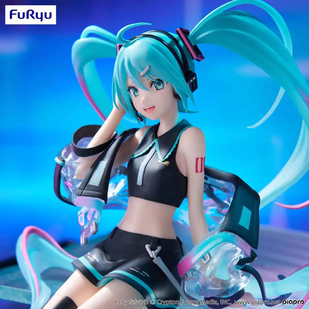 Hatsune Miku Noodle Stopper PVC Statue Neon Cyber 16 cm termékfotó