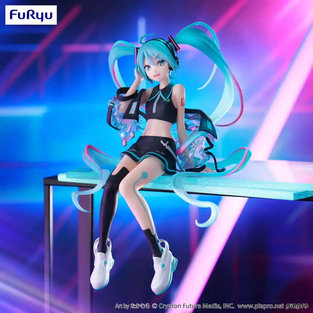 Hatsune Miku Noodle Stopper PVC Statue Neon Cyber 16 cm termékfotó