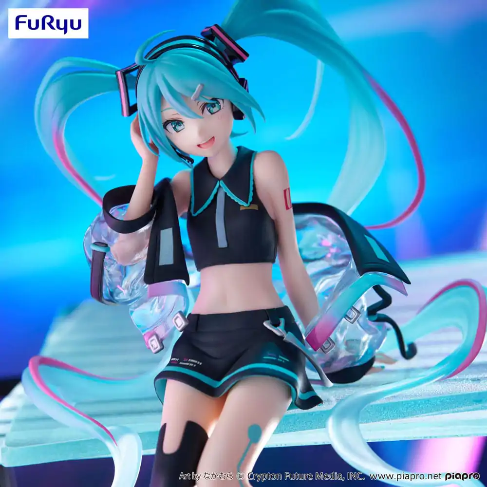 Hatsune Miku Noodle Stopper PVC Statue Neon Cyber 16 cm termékfotó