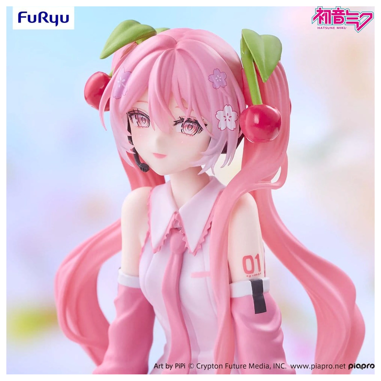 Hatsune Miku Noodle Stopper PVC Figur Sakura Miku 2026 Smile Ver. 14 Zentimeter Produktfoto