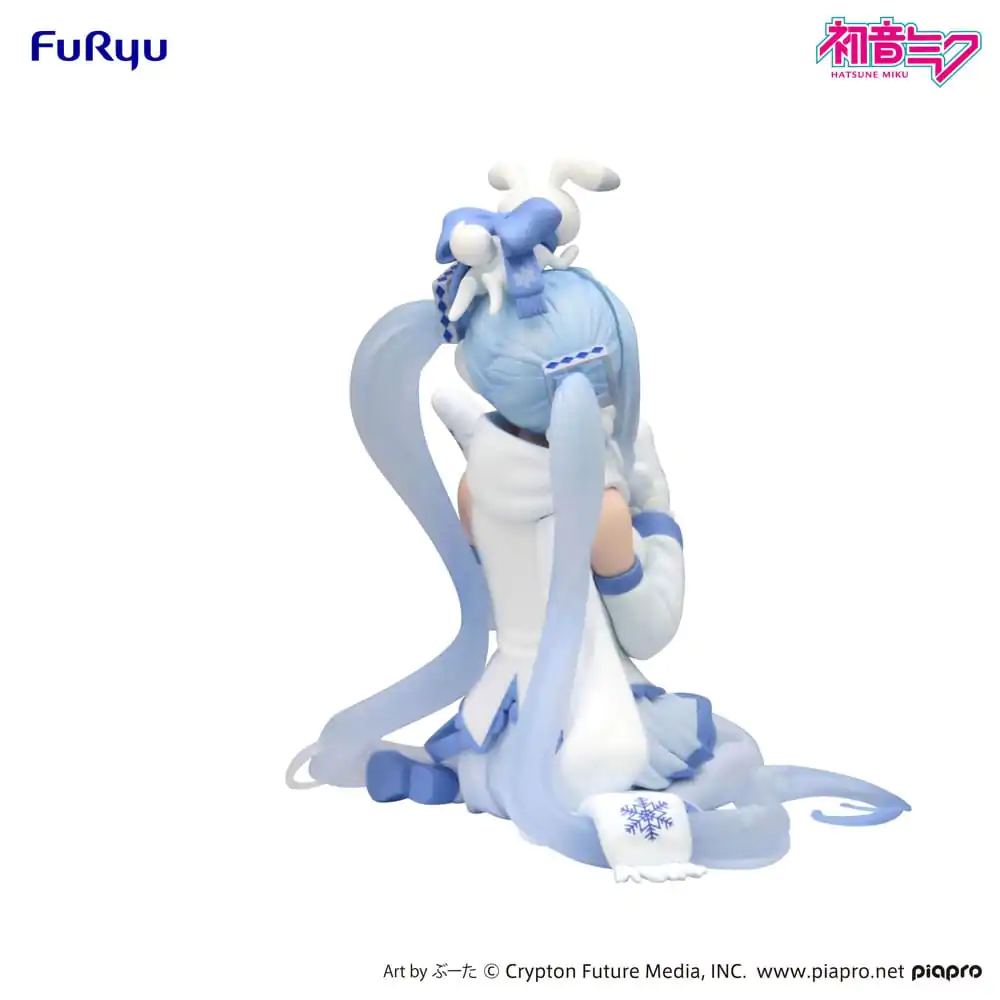 Hatsune Miku Nudel Stopper PVC Statue Snow Miku Sky Town 10. Version 10 cm Produktfoto
