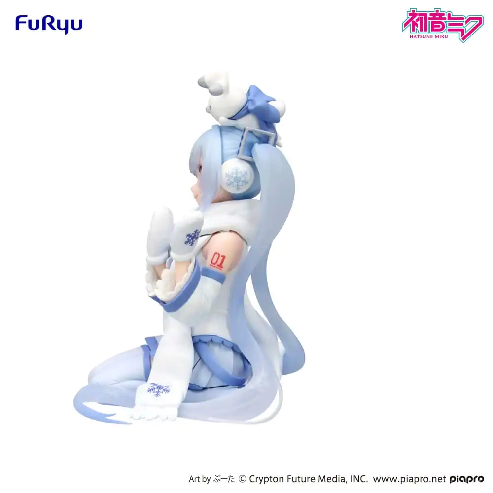 Hatsune Miku Nudel Stopper PVC Statue Snow Miku Sky Town 10. Version 10 cm Produktfoto
