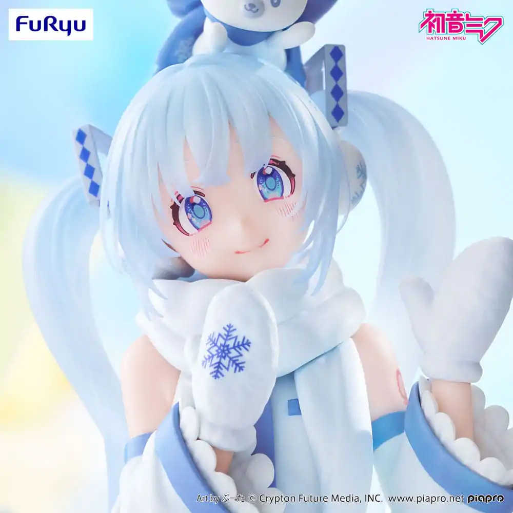 Hatsune Miku Nudel Stopper PVC Statue Snow Miku Sky Town 10. Version 10 cm Produktfoto