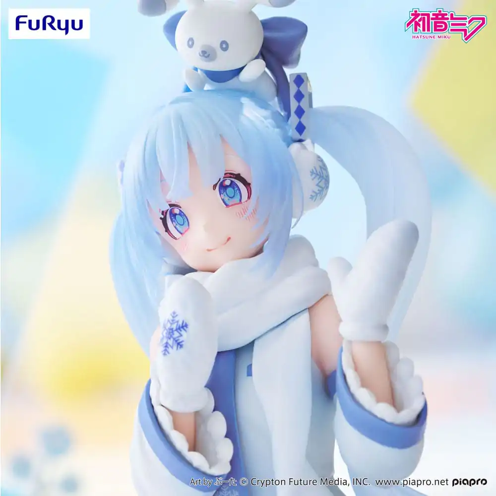 Hatsune Miku Nudel Stopper PVC Statue Snow Miku Sky Town 10. Version 10 cm Produktfoto