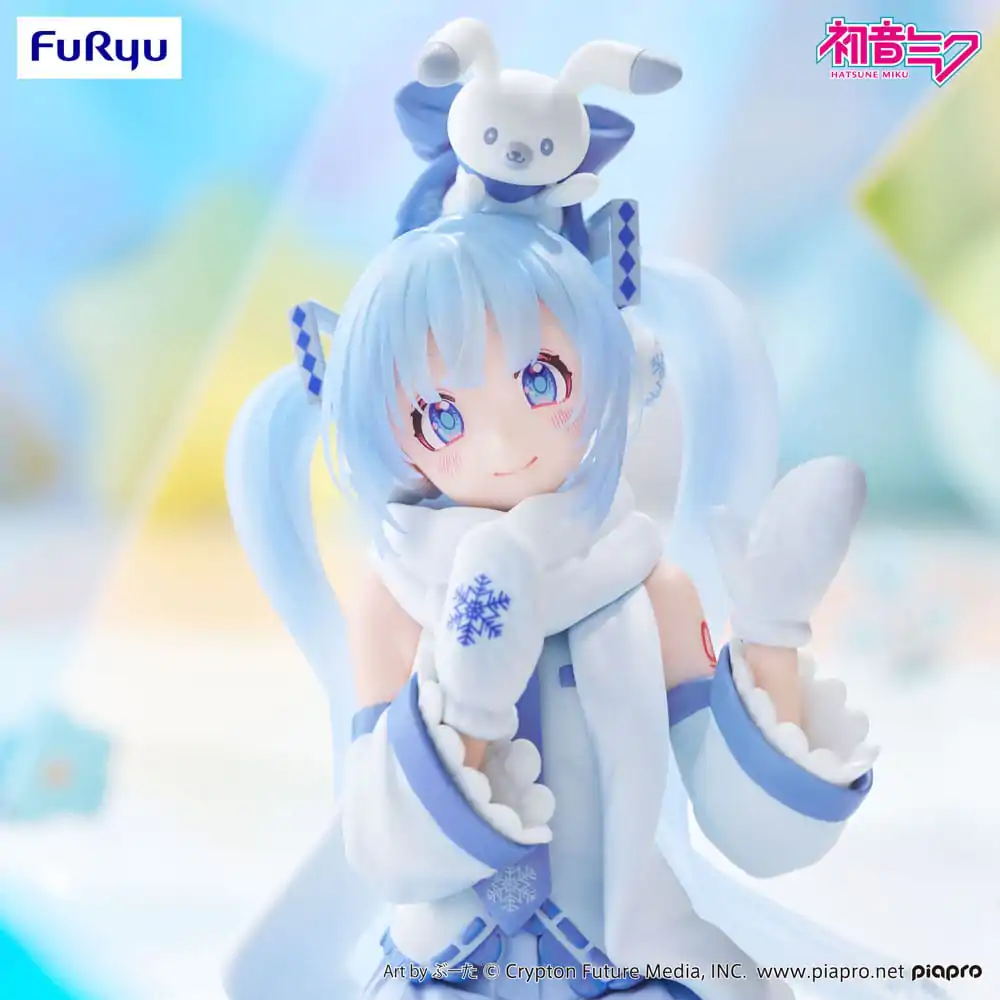 Hatsune Miku Nudel Stopper PVC Statue Snow Miku Sky Town 10. Version 10 cm Produktfoto