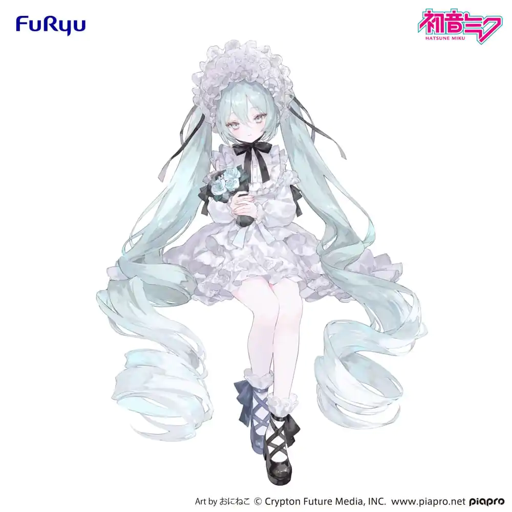 Hatsune Miku Nudelstopper PVC Statue Vintage Puppe Stil 15 cm Produktfoto