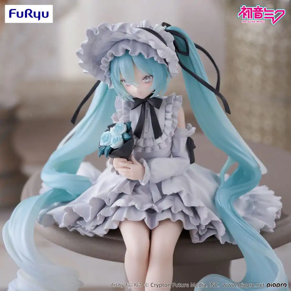 Hatsune Miku Nudelstopper PVC Statue Vintage Puppe Stil 15 cm Produktfoto