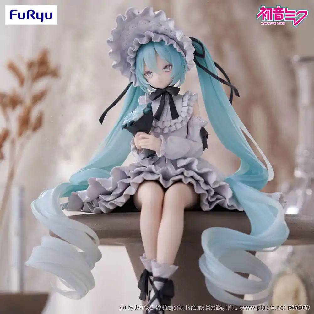 Hatsune Miku Nudelstopper PVC Statue Vintage Puppe Stil 15 cm Produktfoto