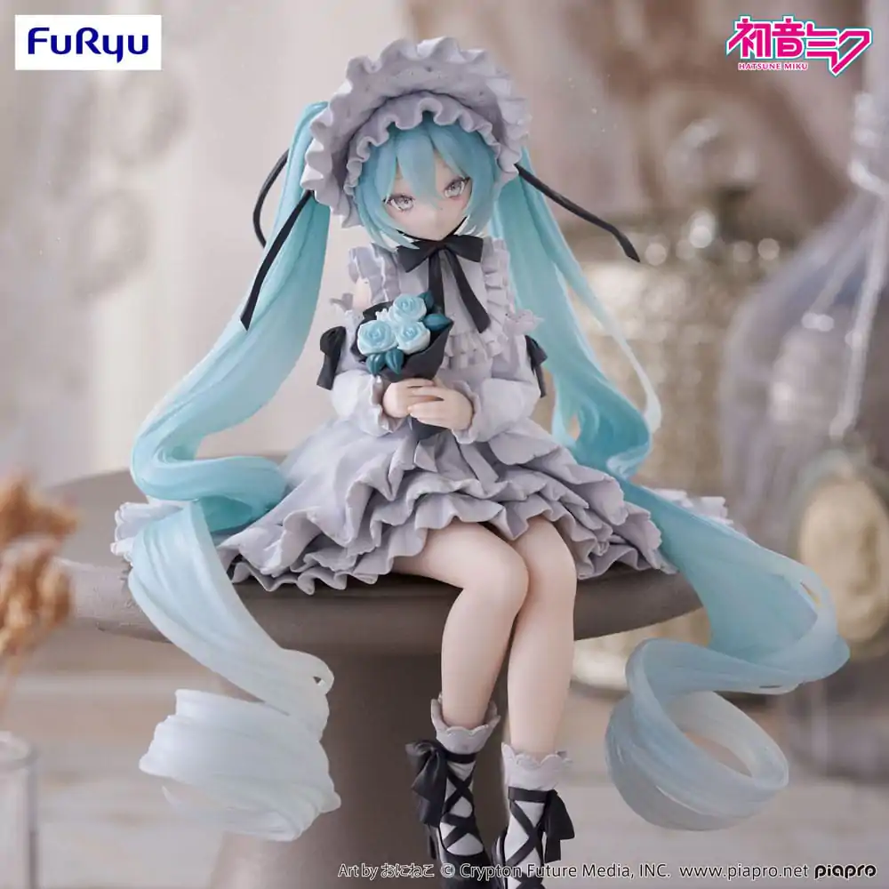 Hatsune Miku Nudelstopper PVC Statue Vintage Puppe Stil 15 cm Produktfoto