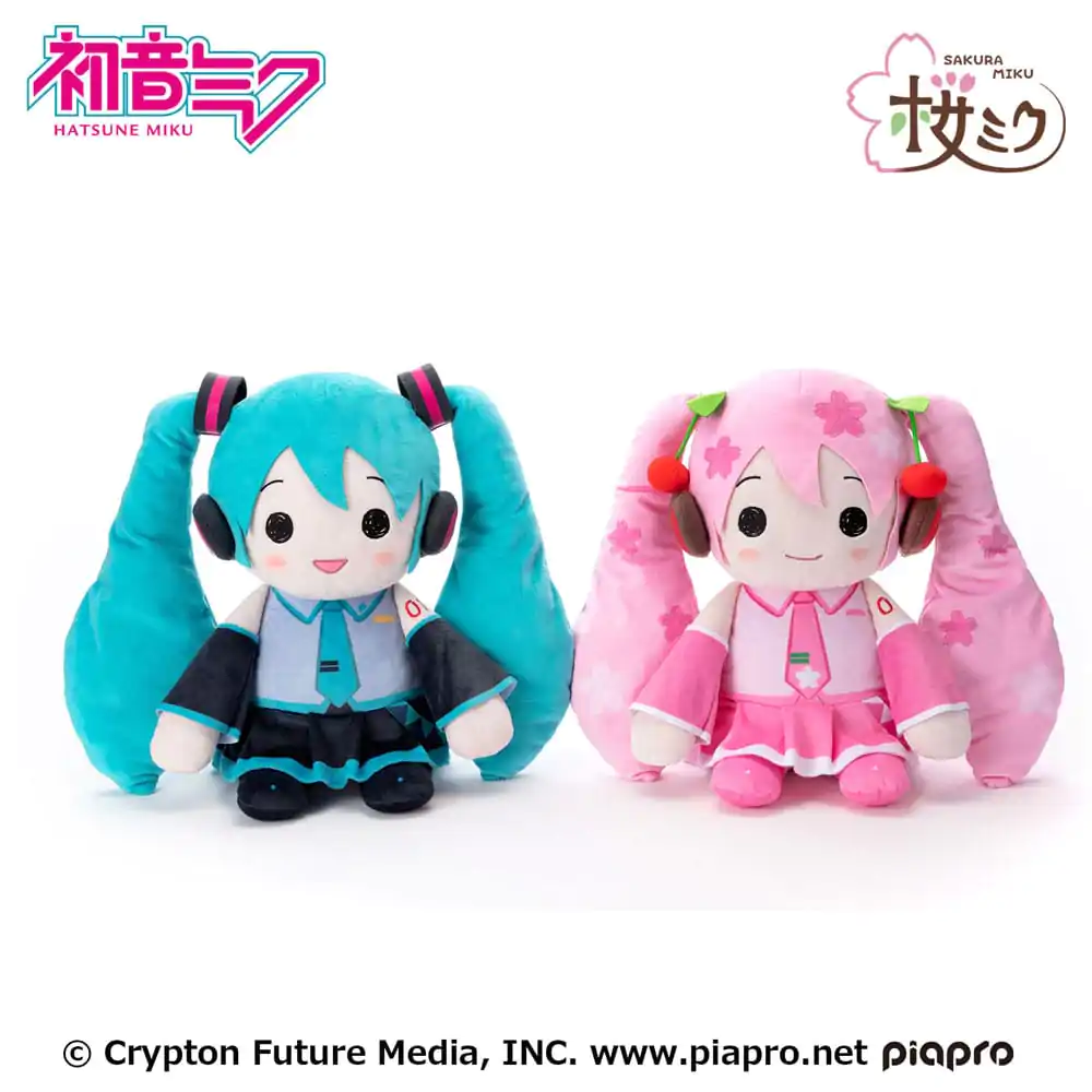 Hatsune Miku Pillowgurumi Plüschfigur Sakura Miku 44 cm Produktfoto