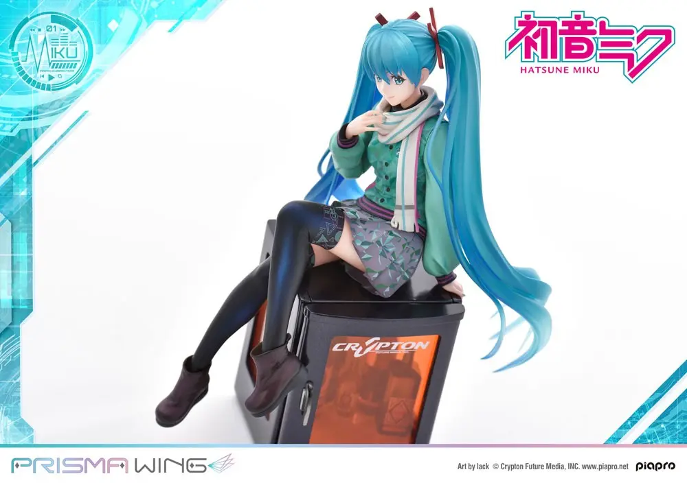 Hatsune Miku Prisma Wing PVC Statue 1/7 Hatsune Miku (Art by lack) 19 cm termékfotó