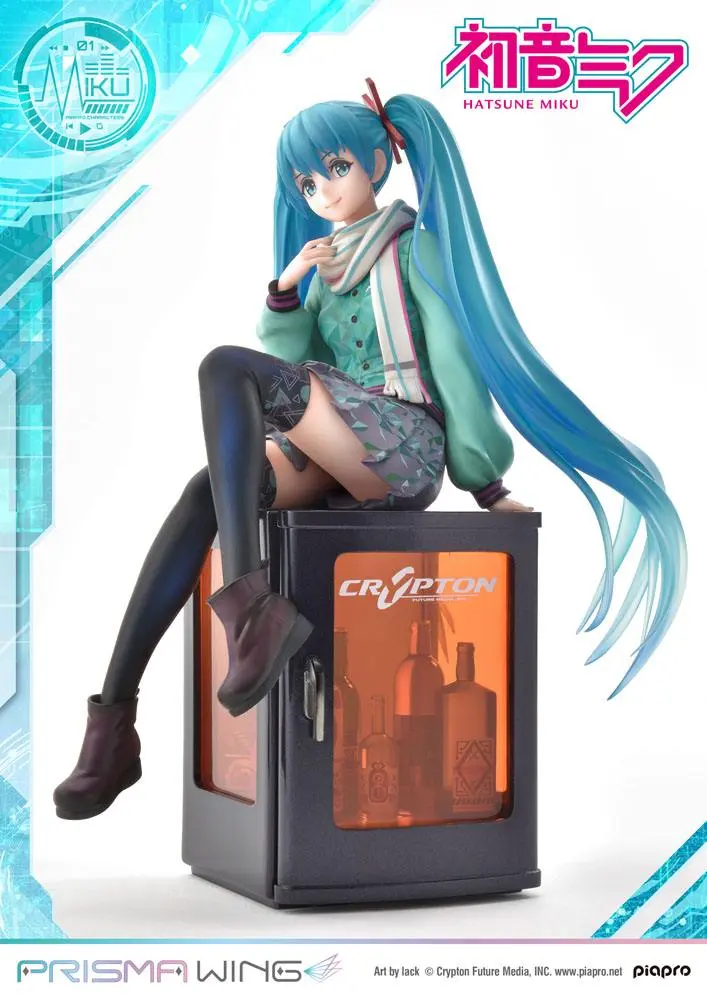 Hatsune Miku Prisma Wing PVC Statue 1/7 Hatsune Miku (Art by lack) 19 cm termékfotó