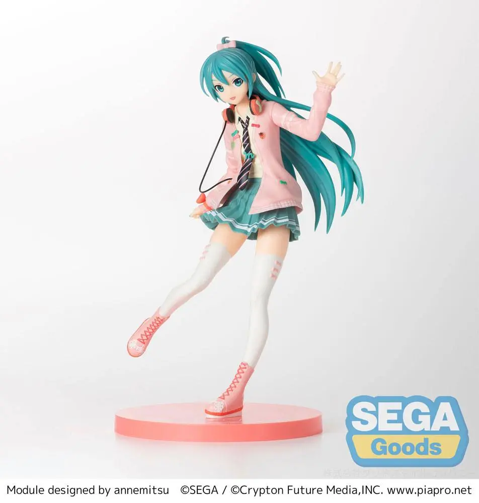 Hatsune Miku Project DIVA Arcade Future Tone SPM Statue Hatsune Miku - Ribbon Girl 24 cm Produktfoto
