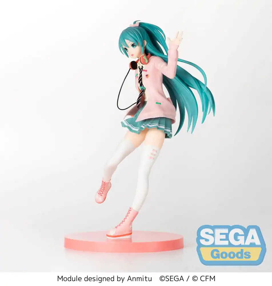 Hatsune Miku Project DIVA Arcade SPM PVC Statue Hatsune Miku Ribbon Girl 24 cm termékfotó