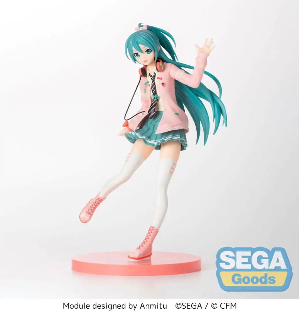 Hatsune Miku Project DIVA Arcade SPM PVC Statue Hatsune Miku Ribbon Girl 24 cm termékfotó