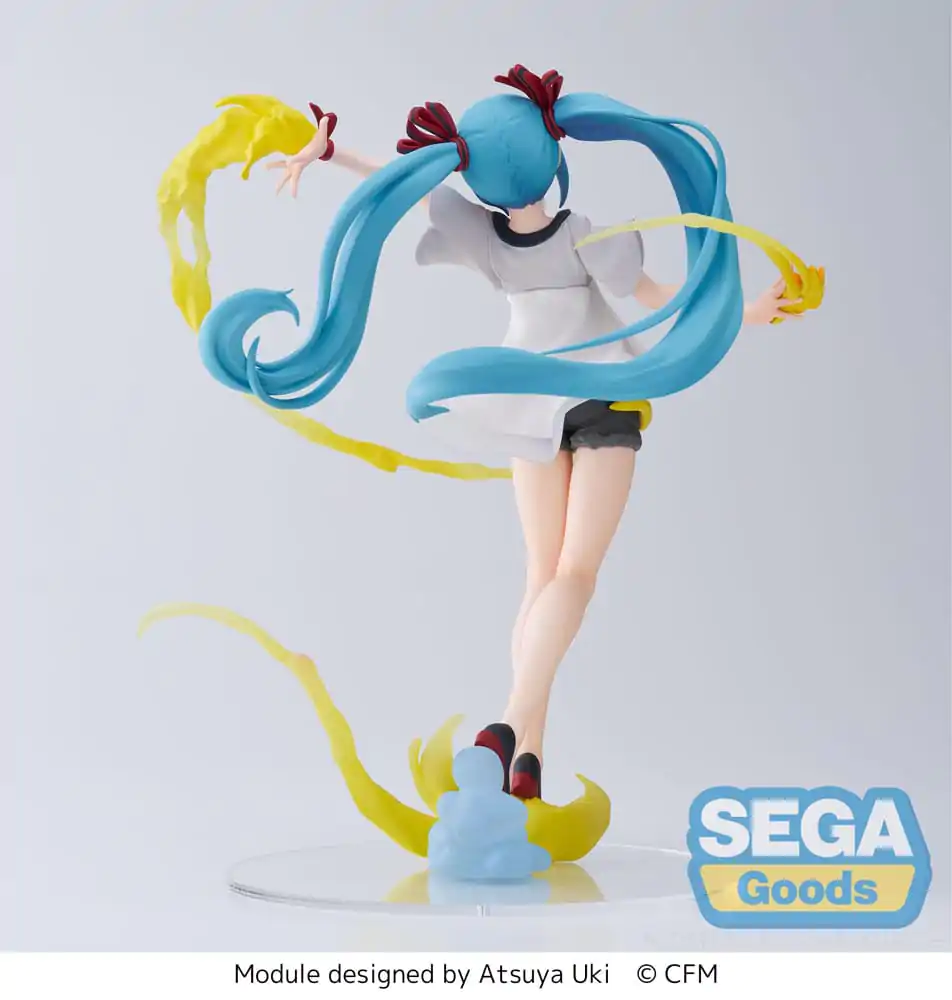 Hatsune Miku: Project DIVA MEGA 39's Figurizm Luminasta  PVC Statue Hatsune Miku Shiny T.R. 22 cm termékfotó