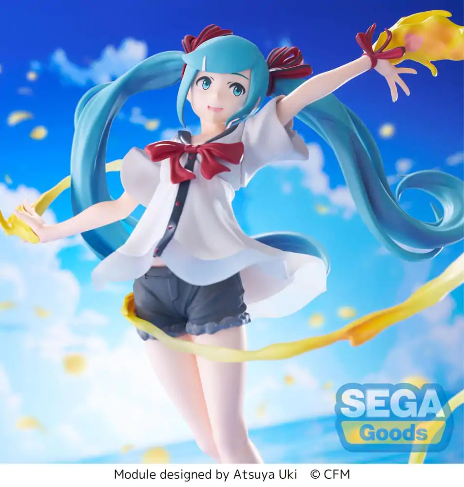 Hatsune Miku: Project DIVA MEGA 39's Figurizm Luminasta  PVC Statue Hatsune Miku Shiny T.R. 22 cm termékfotó