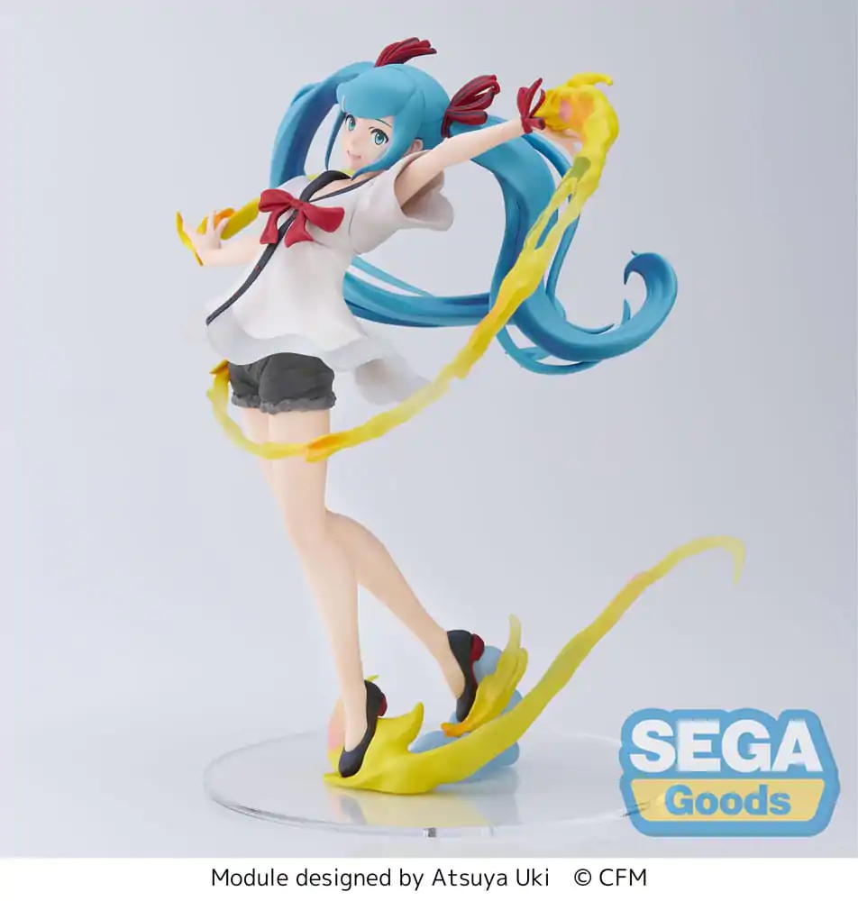 Hatsune Miku: Project DIVA MEGA 39's Figurizm Luminasta  PVC Statue Hatsune Miku Shiny T.R. 22 cm termékfotó