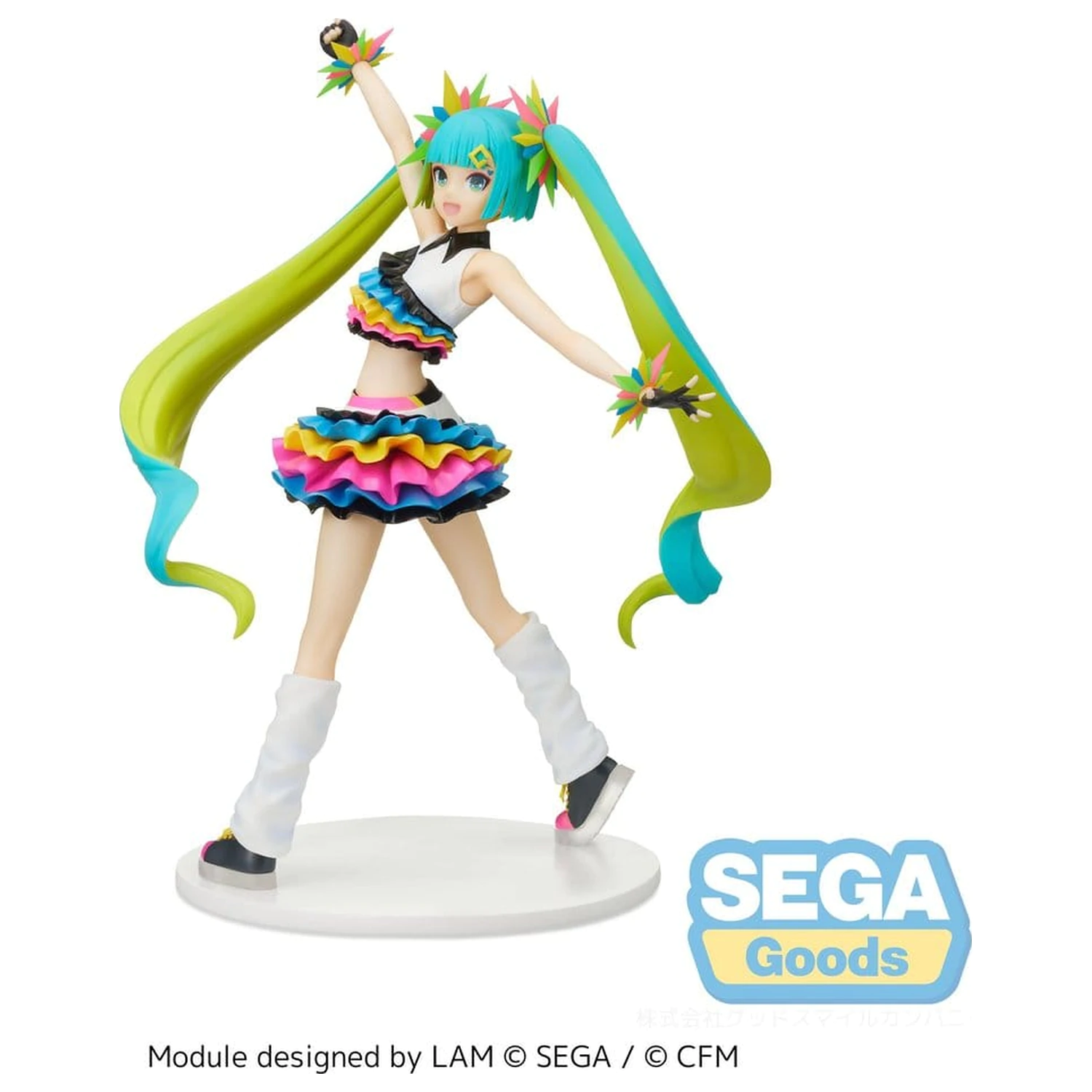 Hatsune Miku Project DIVA MEGA39's FIGURIZM PVC Figur Hatsune Miku - Catch the Wave 25 cm Produktfoto