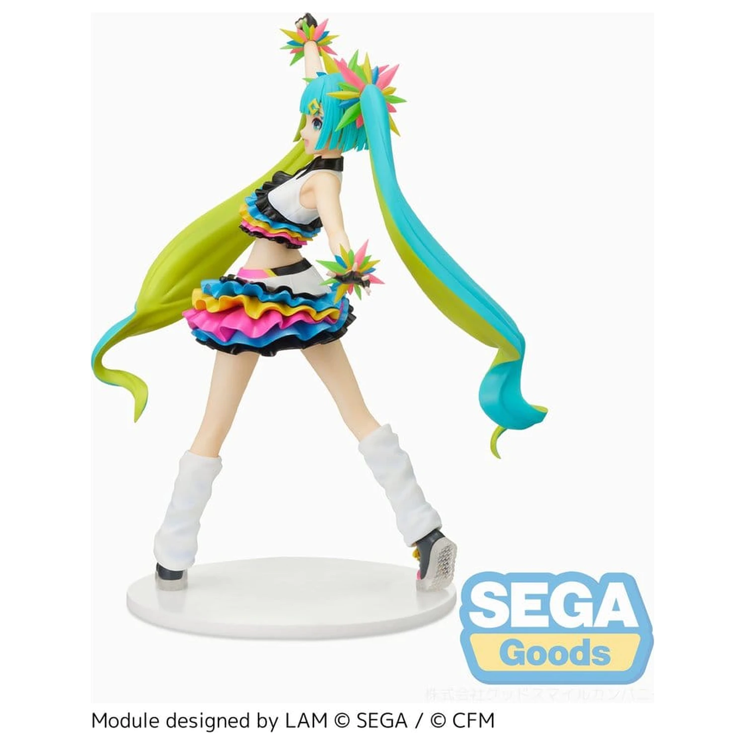Hatsune Miku Project DIVA MEGA39's FIGURIZM PVC Figur Hatsune Miku - Catch the Wave 25 cm Produktfoto