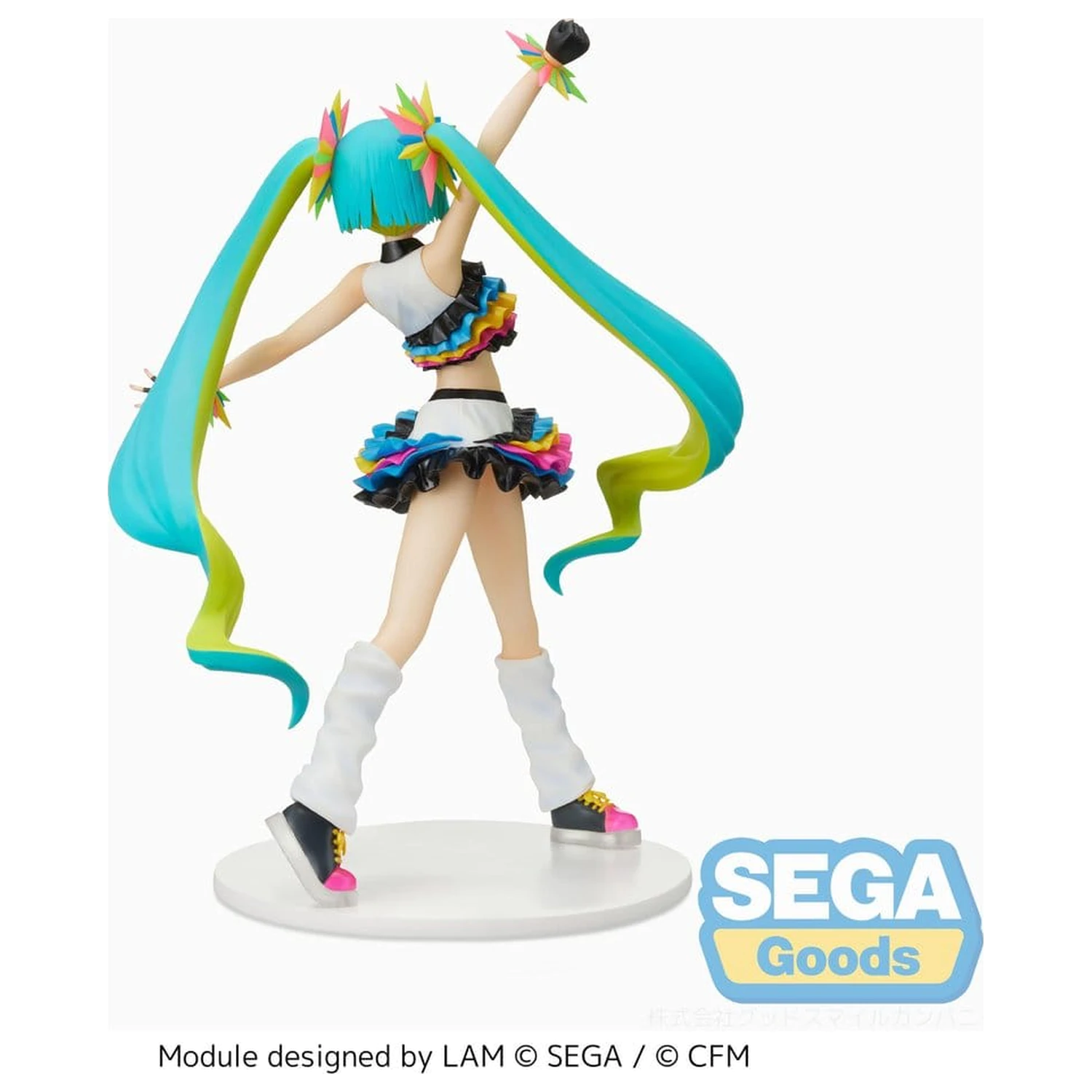 Hatsune Miku Project DIVA MEGA39's FIGURIZM PVC Figur Hatsune Miku - Catch the Wave 25 cm Produktfoto