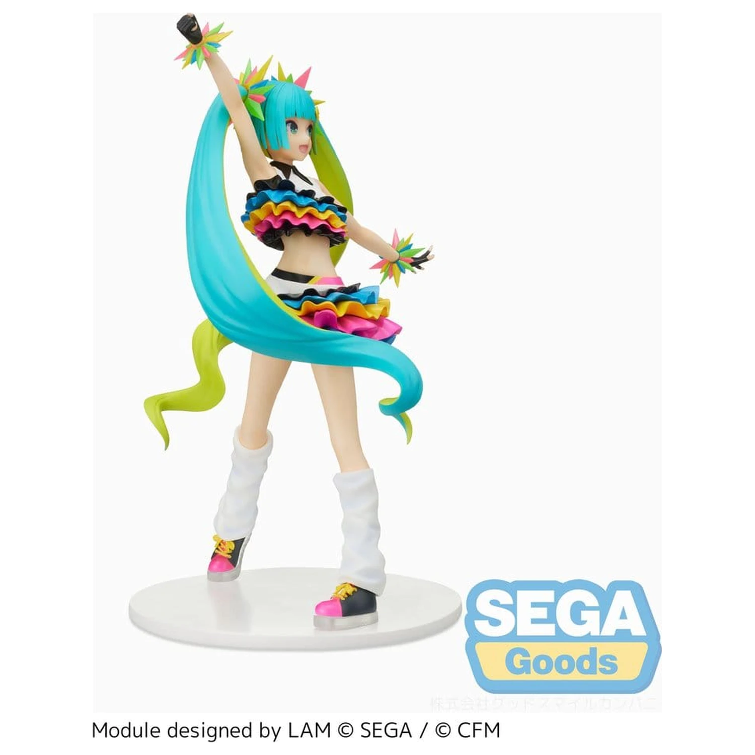 Hatsune Miku Project DIVA MEGA39's FIGURIZM PVC Figur Hatsune Miku - Catch the Wave 25 cm Produktfoto