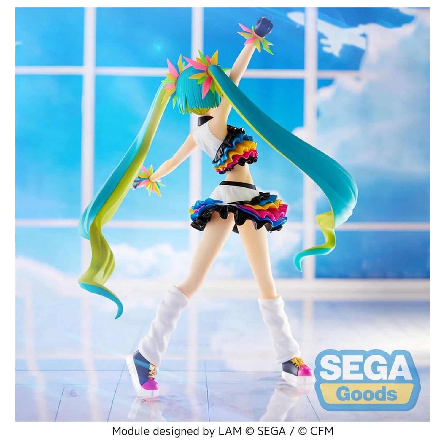 Hatsune Miku Project DIVA MEGA39's FIGURIZM PVC Figur Hatsune Miku - Catch the Wave 25 cm Produktfoto