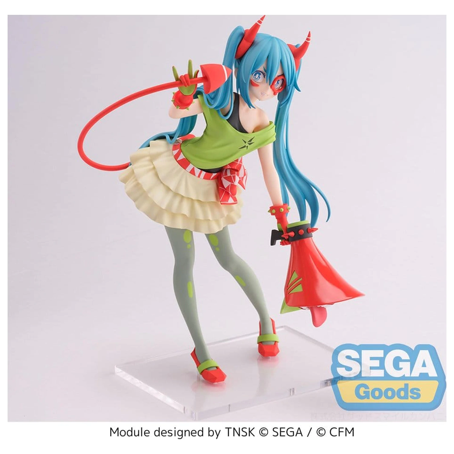 Hatsune Miku Project DIVA X FIGURIZMa PVC Figur Hatsune Miku DE:MONSTAR T.R. 22 cm Produktfoto