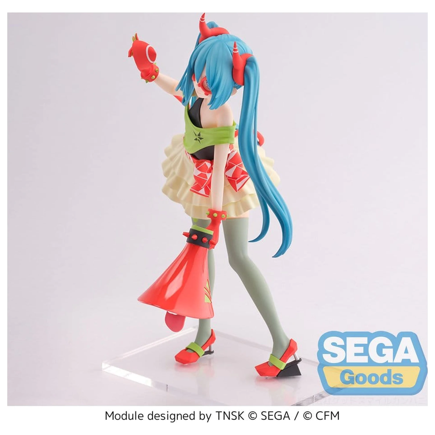 Hatsune Miku Project DIVA X FIGURIZMa PVC Figur Hatsune Miku DE:MONSTAR T.R. 22 cm Produktfoto