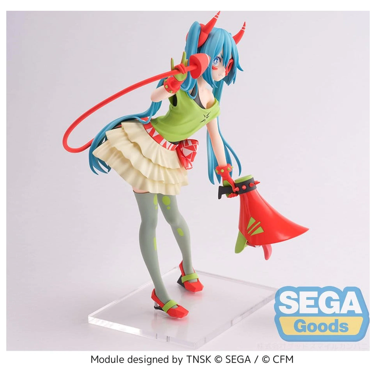 Hatsune Miku Project DIVA X FIGURIZMa PVC Figur Hatsune Miku DE:MONSTAR T.R. 22 cm Produktfoto