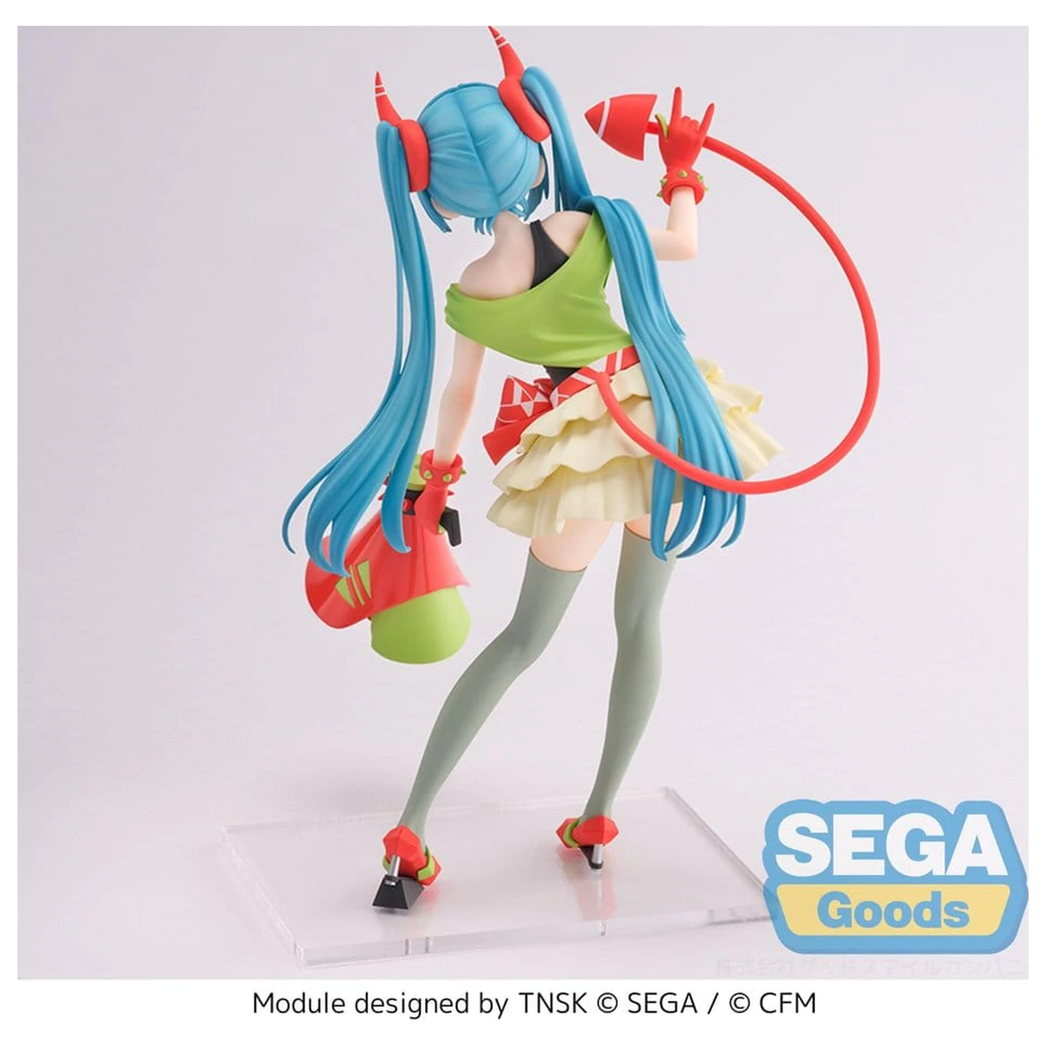 Hatsune Miku Project DIVA X FIGURIZMa PVC Figur Hatsune Miku DE:MONSTAR T.R. 22 cm Produktfoto