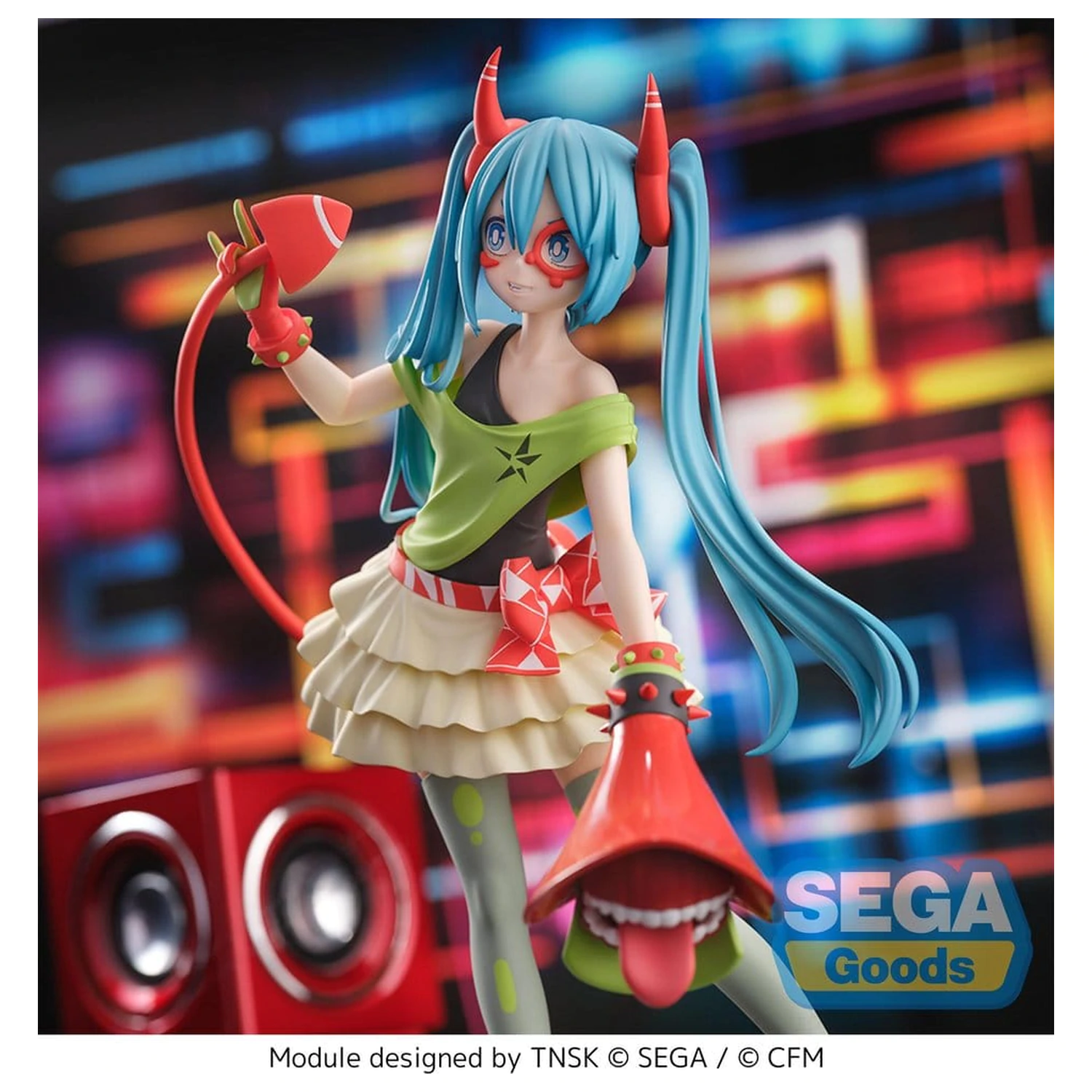 Hatsune Miku Project DIVA X FIGURIZMa PVC Figur Hatsune Miku DE:MONSTAR T.R. 22 cm Produktfoto
