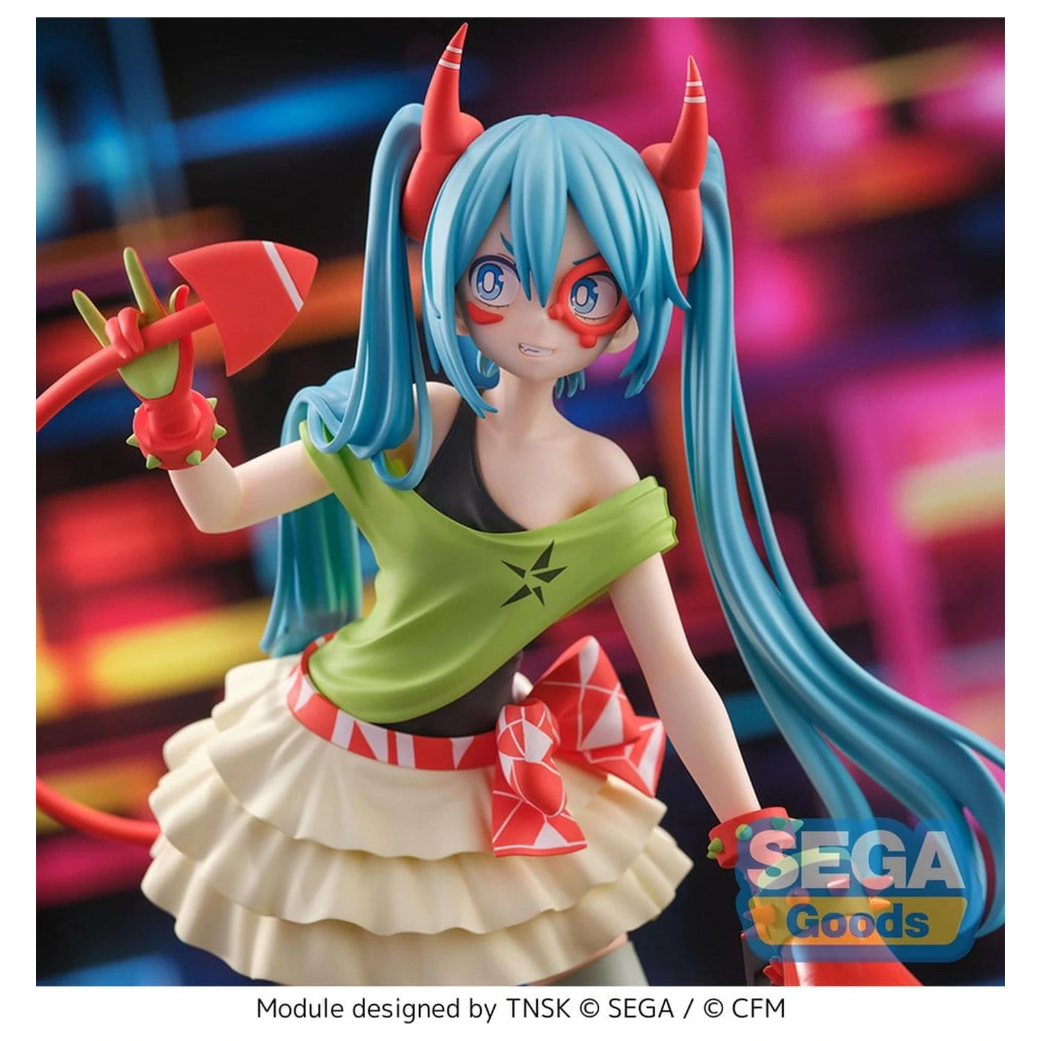 Hatsune Miku Project DIVA X FIGURIZMa PVC Figur Hatsune Miku DE:MONSTAR T.R. 22 cm Produktfoto