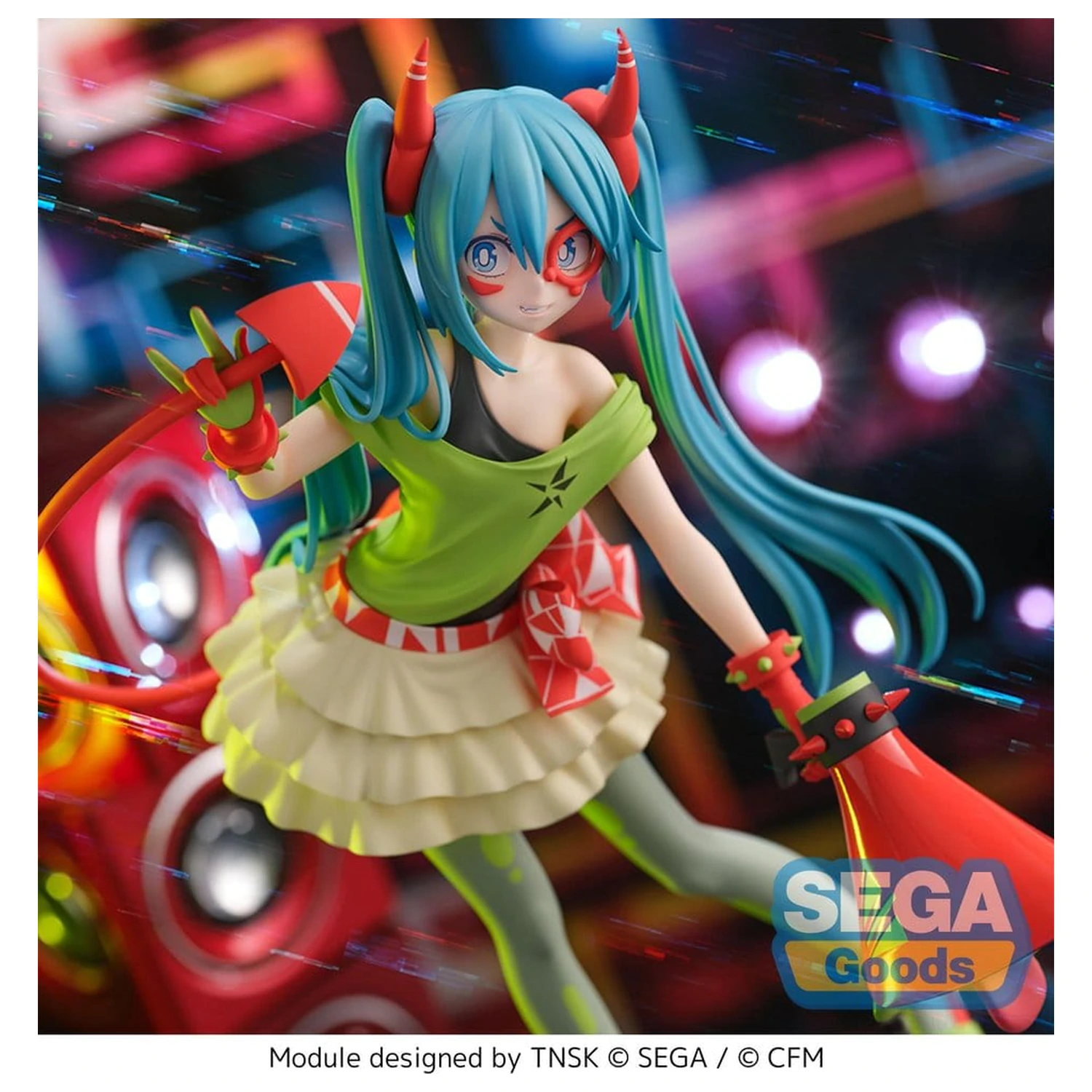 Hatsune Miku Project DIVA X FIGURIZMa PVC Figur Hatsune Miku DE:MONSTAR T.R. 22 cm Produktfoto