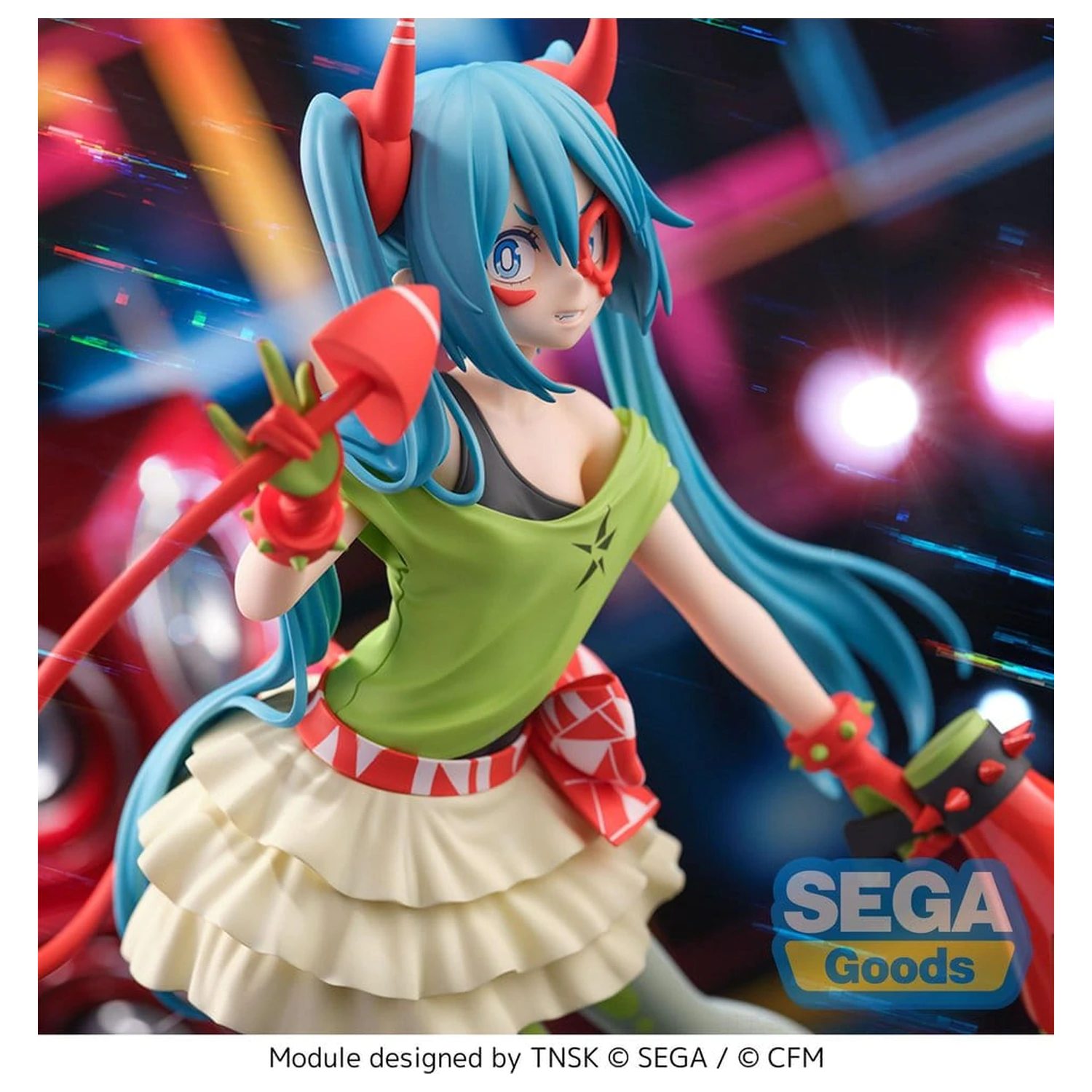 Hatsune Miku Project DIVA X FIGURIZMa PVC Figur Hatsune Miku DE:MONSTAR T.R. 22 cm Produktfoto