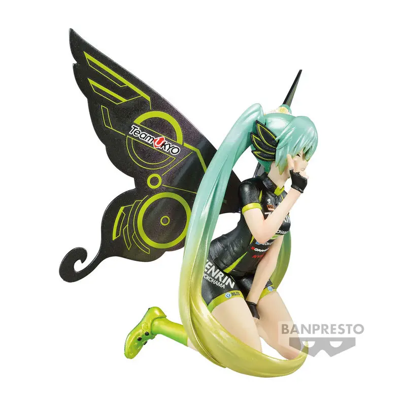 Hatsune Miku Racing Banpresto Chronicle Team Ukyo Cheering Miku Racing 2017 Figur 13cm termékfotó